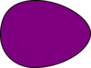 Violet Egg Clip Art