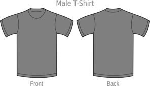 Gray T-shirt Clip Art at Clker.com - vector clip art online, royalty ...