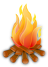 Fire June Holiday Clip Art