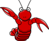 Cartoon Lobster Clip Art