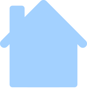 Blue House Clip Art at Clker.com - vector clip art online, royalty free