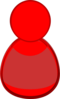 Red Person Icon Clip Art
