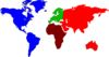 Map Americas Europe Africa Asiapacific Clip Art