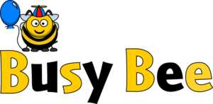 Busy Bee Logo Kids Edition Clip Art