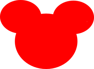 Mickey Mouse Outline Clip Art