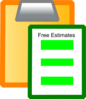 Free Estimates Clip Art